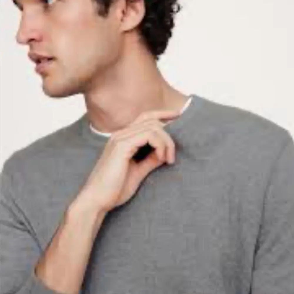 Banana Republic Gray Crewneck “Eco” Sweater
